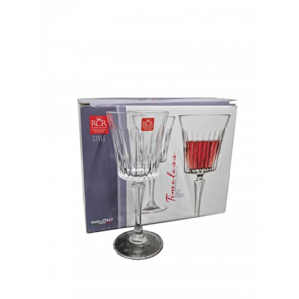 Купити Келихи Timeless 6шт для червоного вина кришталь Італія
