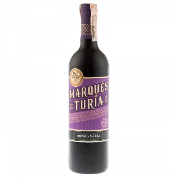 Купити Вино Tinto Bobal-Syrah червоне сухе Marques Del Turia