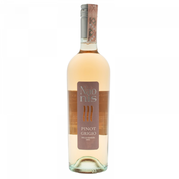 Вино Pinot Grigio Blush DOC BDV рожеве сухе 0,75л Naonis