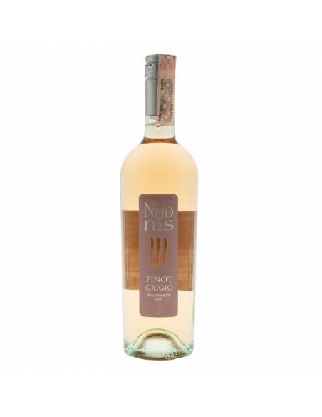 Вино Pinot Grigio Blush DOC BDV рожеве сухе 0,75л Naonis
