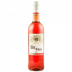 Вино безалкогольне Rose рожеве напівсолодке Be Free