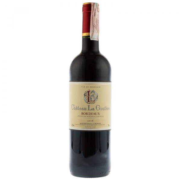 Вино Chateau La Goutere Bordeaux Rouge червоне сухе