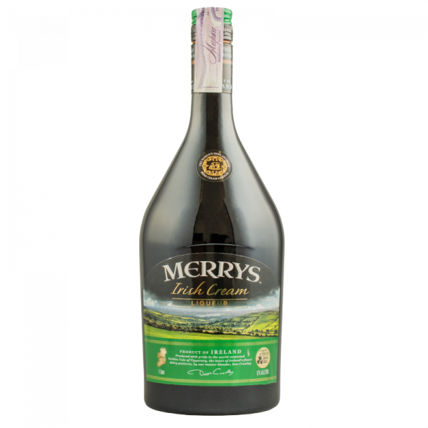 Ликер Merrys Irish Cream 1л