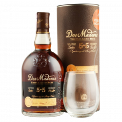 Ром Dos Maderas 5+5 P.X 0,7л тубус+келих