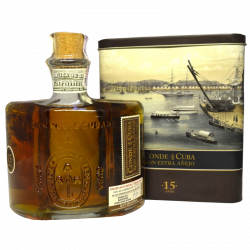Ром Conde de Cuba 15YO 0.7л в коробці