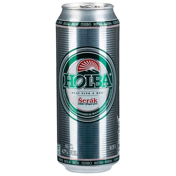 Купить Купить Пиво Holba Serak 4.7% 0,5л ж/б