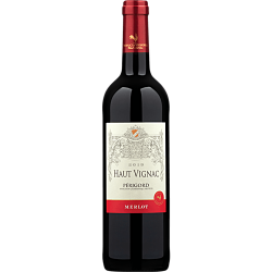 Купить Купить Вино Haut Vignac Merlot IGP Perigord красное сухое 0,75л 14,5%