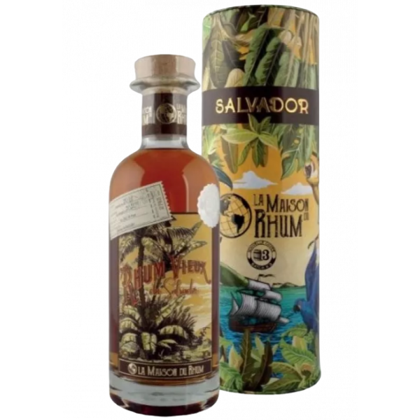 Купить Купить Ром La Maison du Rhum Salvador 0,7л 40% тубус