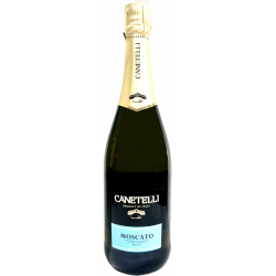 Купити Вино ігристе Moscato Canetelli біле солодке