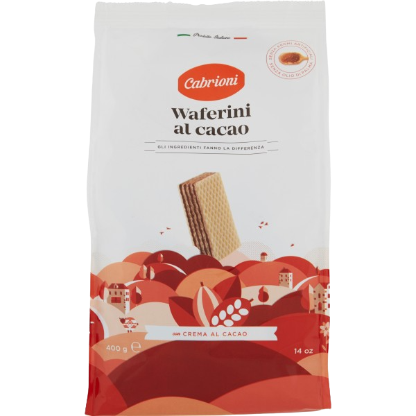 Купить Купить Вафли с какао Wafers Cacao 400г