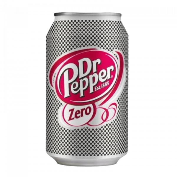 Купить Купить Кола без сахара Dr. Pepper Zero 0,33л ж/б