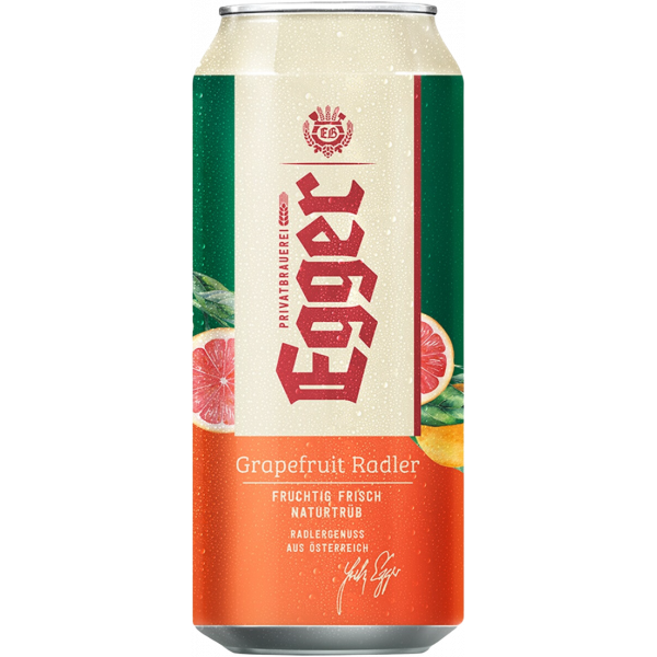 Купить Купить Пиво со вкусом грейпфрута Egger Grapefruit Radler 0,5л 2,5% ж/б