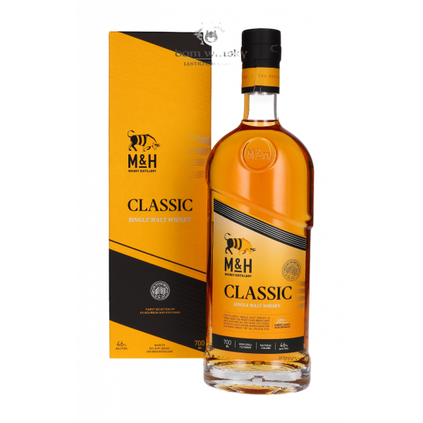 Купить Купить Виски кошерный M&H Cask Sigle Malt 0,7л 46% коробка