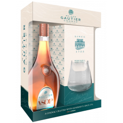 Купити Коньяк Gautier VSOP 0.7л 40% коробка + 1 бокал