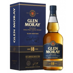 Купити Виски Glen Moray 18yo 0,7 коробка