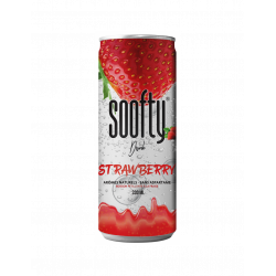 Купити Лимонад зі смаком полуниці Soofty Strawberry 0,33 з/б