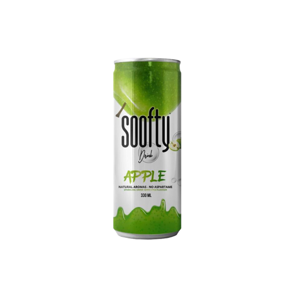 Купить Купить Лимонад со вкусом яблока Soofty Apple 0,33 ж/б