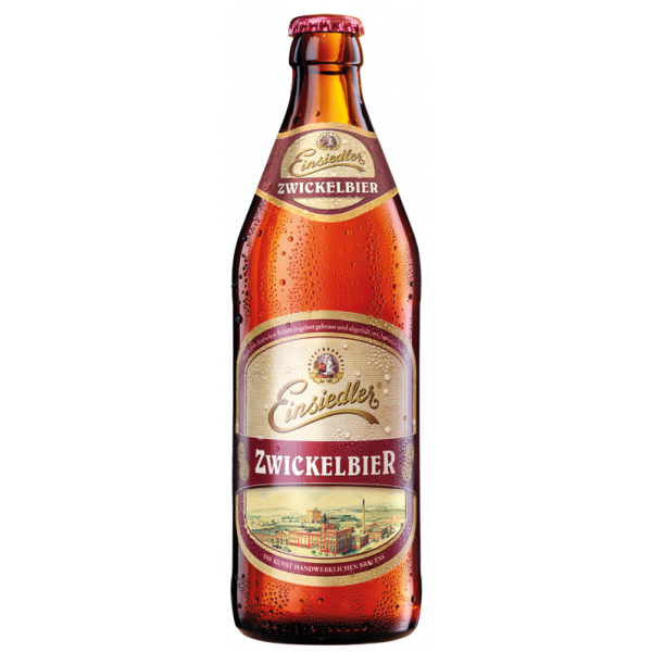 Купить Купить Пиво Einsiedler Zwickelbier 0,5л 5,2% стекло