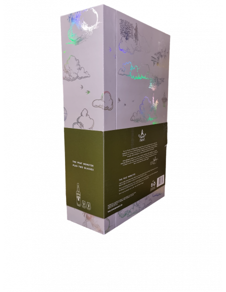 Купить Купить Виски The Peat Monster 0,7л кор + два бокала Compass Box