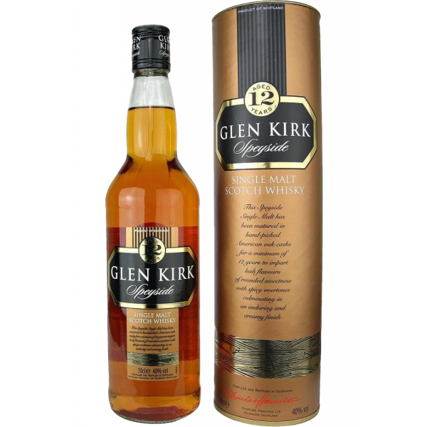 Купити Виски Glen Kirk Single Malt Scotch Whisky 12 YO