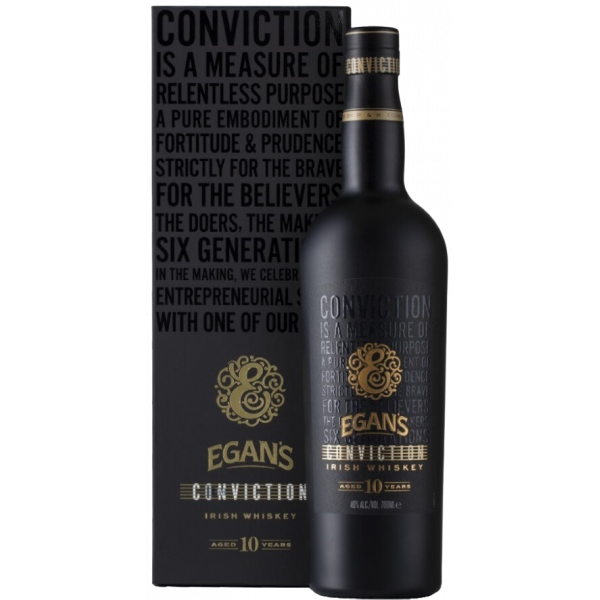 Купити Віскі Egan's Conviction Single Malt Irish Whiskey подарочная коробка