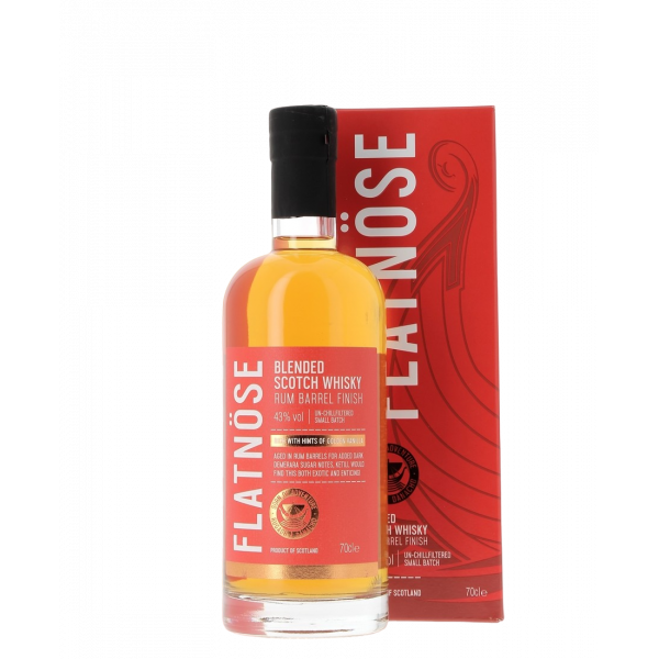 Купить Виски Flatnose Blend Rum Finish подарочная коробка