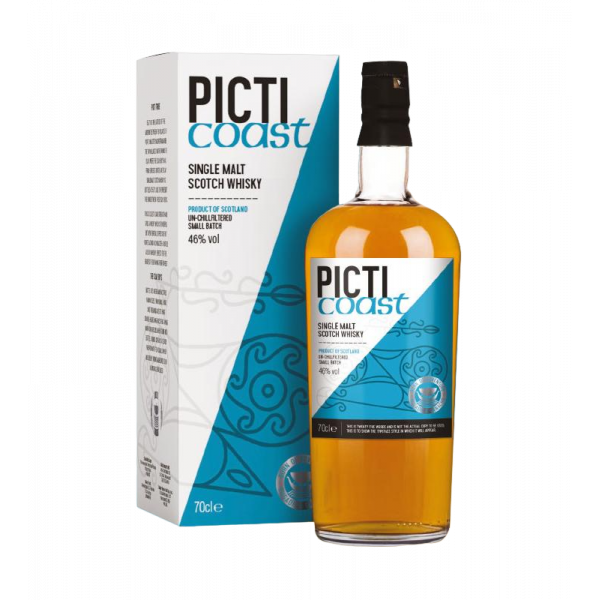 Купить Виски Picti Coast Single Malt 0,7л 46% под. кор. (Шотландия, TM "Picti")