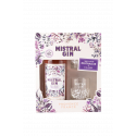 Купити Джин "Mistral Gin Dry" подарункова коробка +2 склянки