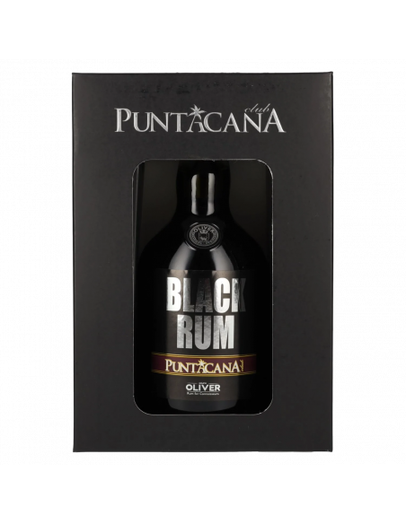 Купить Ром "Puntacana Club Black Rum" коробка