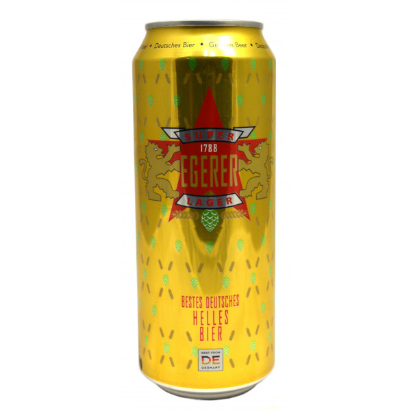 Купити Пиво світле Super Lager Egerer 0,5л