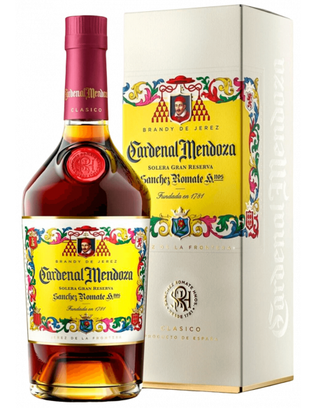 Купить Купить Бренди Cardenal Mendoza Gr.Reserv 0,7л подарочная упаковка
