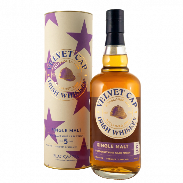 Купити Віcкі Velvet Cap Bordeaux 5yo Irish whiskey тубус