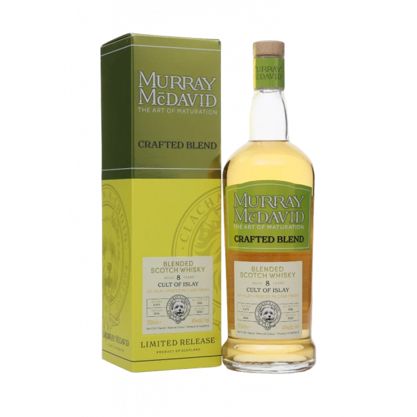 Купити Віскі Cult of Islay 8y коробка Murray McDavid