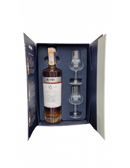 Купить Коньяк ABK6 Pure VS Single Domaine подарочная коробка 2 стакана