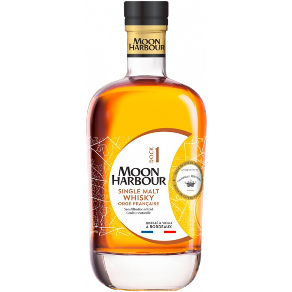 Купити Віскі Whisky Coffet Dock 1 La Rieussec подарункова коробка+2 стакана Moon Harbour