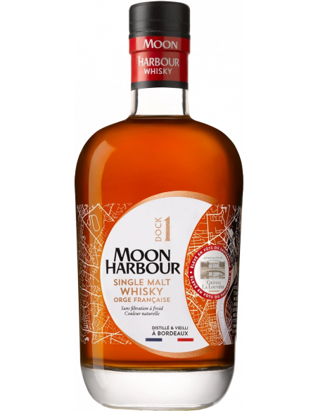 Купити Віскі Whisky Coffet Dock 1 La Louviere подарункова коробка +2 стакани Moon Harbour