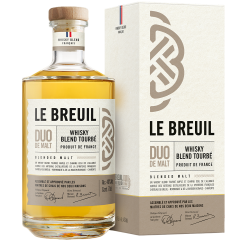 Купить Виски Due de Malt Tourbe коробка Le Breuil