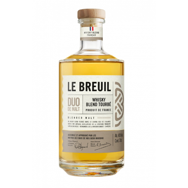 Купить Виски Due de Malt Tourbe коробка Le Breuil
