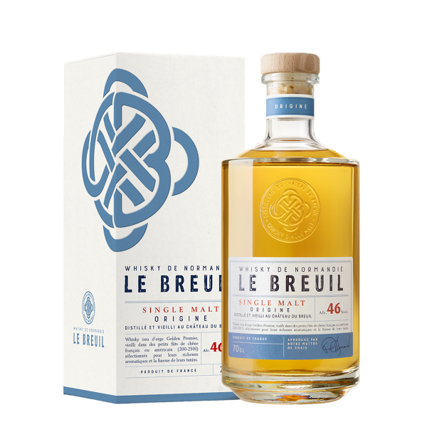 Купити Віскі Single Malt Le Breuil Origine коробка Le Breuil