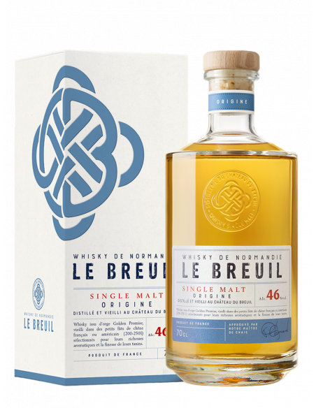 Купити Віскі Single Malt Le Breuil Origine коробка Le Breuil