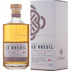 Купити Віскі Single Malt Le Breuil Tourbe коробка Le Breuil