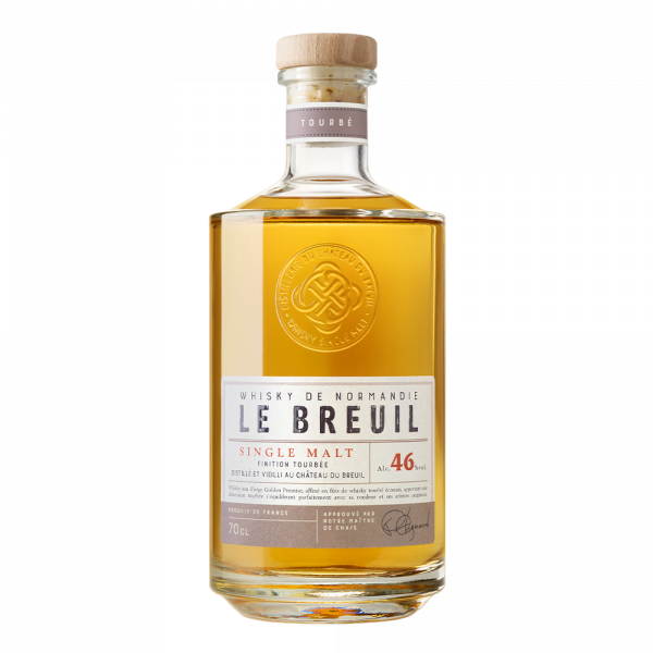 Купить Виски Single Malt Le Breuil Tourbe коробка Le Breuil