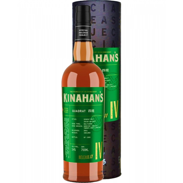 Купити Віскі Kinahan's Quadrat Cask тубус