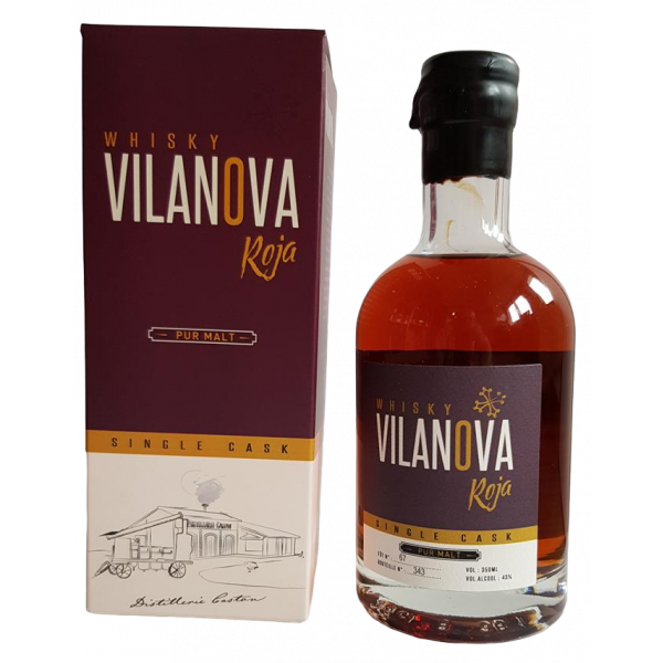 Купить Виски Vilanova Cuvee ROJA Single Malt подарочная коробка