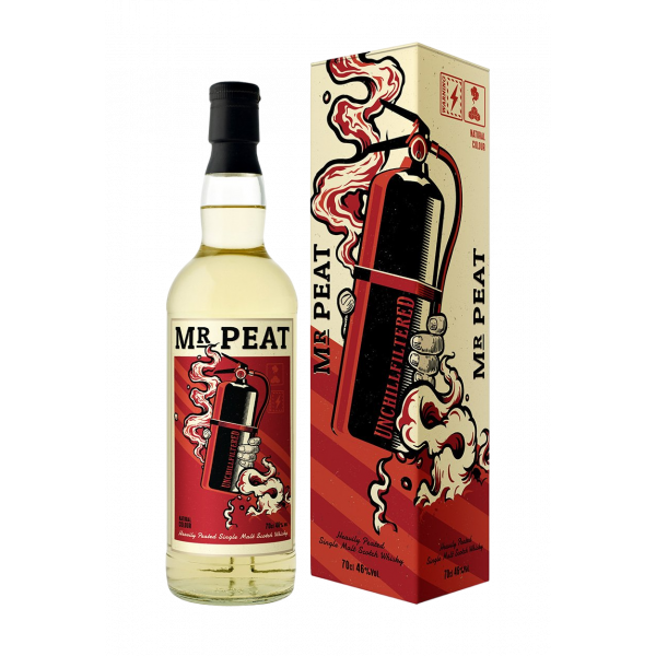 Купити Віскі Mr Peat Single Malt коробка Fox Fitzgerald