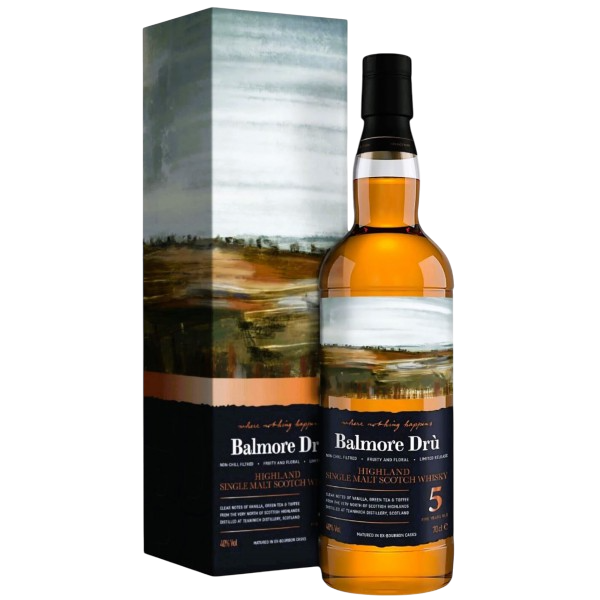 Купити Виски Balmore Dru Highland Single Malt 5yo 0,7л 40% под, кор,