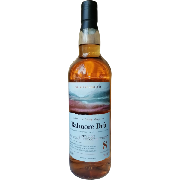 Купити Виски Balmore Dru Speyside Single Malt 8yo 0,7л 40% тубус