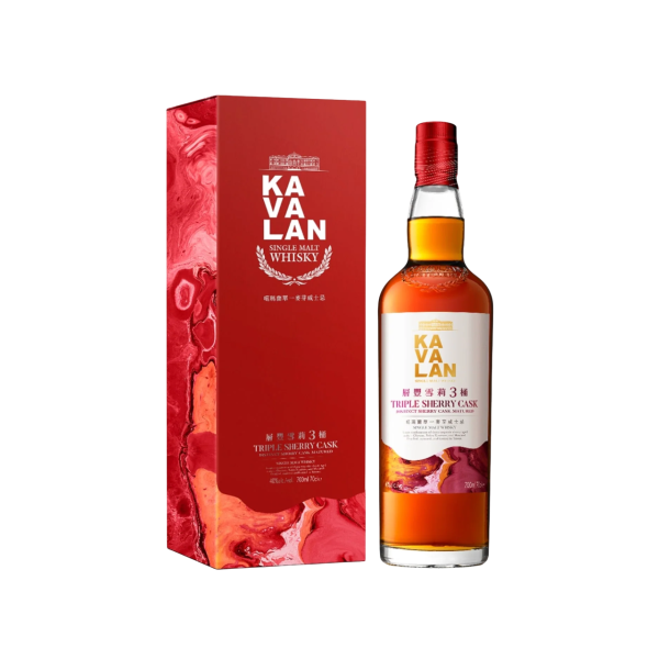 Купити Виски Kavalan Triple Sherry 0,7л 40% под, кор,