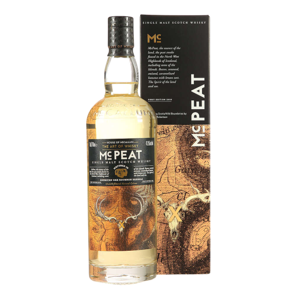 Купити Виски Mc Peat Single Malt Scotch Whisky 0,7л 43,5% кор,