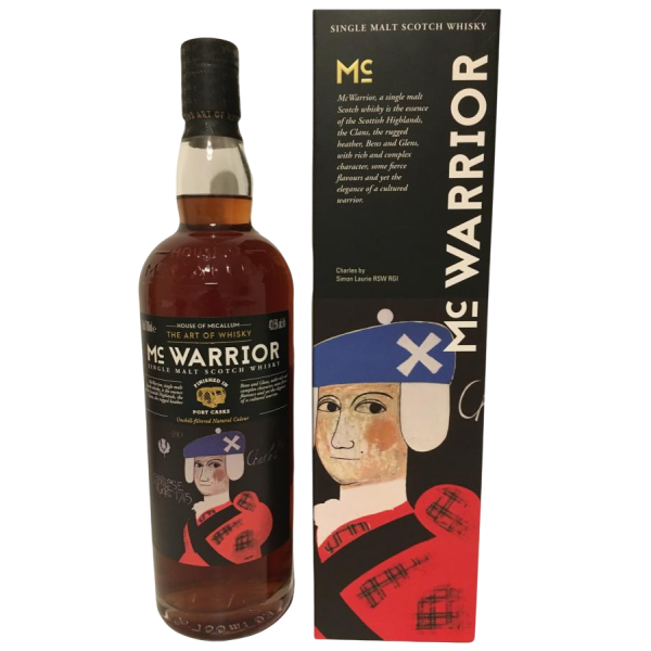 Купити Виски Mc Warrior Single Malt Scotch Whisky 0,7л 43,5% кор,